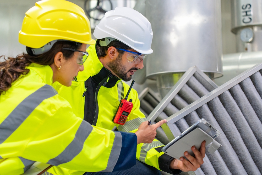 Proactive facility management technician fixing problems before they escalate